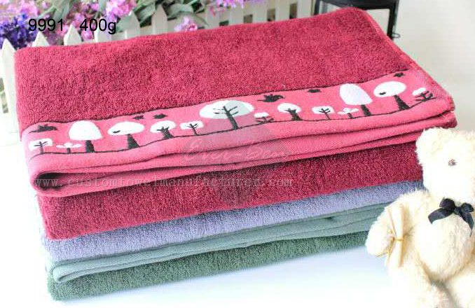 China Bulk personalized towels bulk burnt orange towels Manufacturer Custom Bamboo Sweat Towels Factory